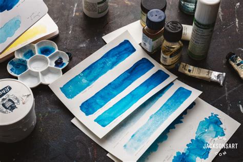 Your Comprehensive Guide To Watercolour Mediums - Jackson's Art Blog