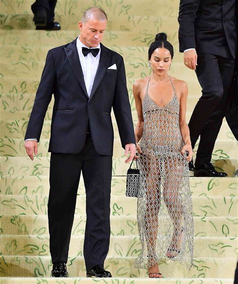 Channing Tatum and Zoë Kravitz Leave 2021 Met Gala Together | PEOPLE.com