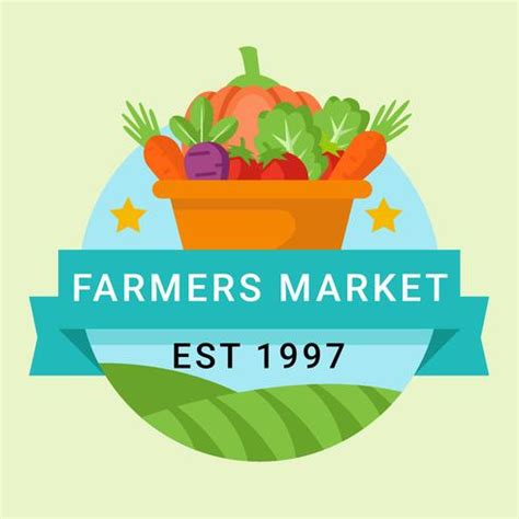 Farmers Market Logo Vector 193146 Vector Art at Vecteezy