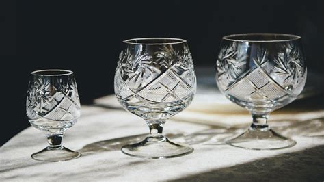 Vintage crystal glasses - town-green.com