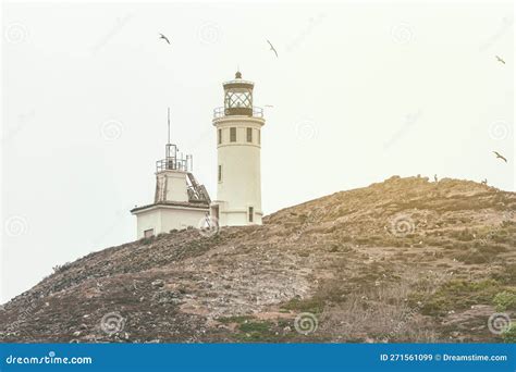 Historical Lighthouse on Anacapa Island, Channel Island National Park ...