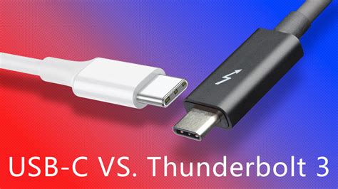 Difference Between USB-C and Thunderbolt 3 - ByteCable