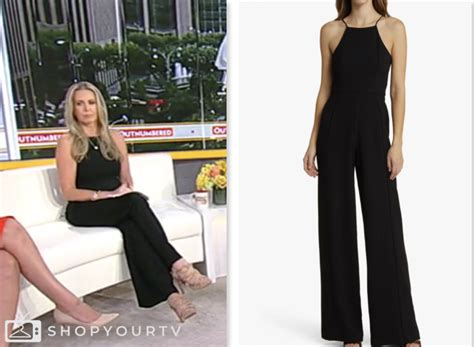 Outnumbered: July 2024 Cheryl Casone's Black Jumpsuit | Shop Your TV