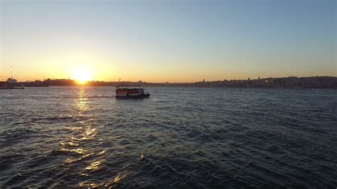 Istanbul bosphorus with sunset 1300351 Stock Video at Vecteezy