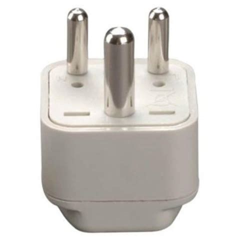 VCT VP101 International Universal Outlet Plug Adapter for India, 3 ...