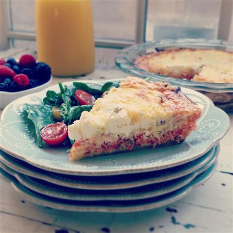 Smoked Salmon Quiche Recipe