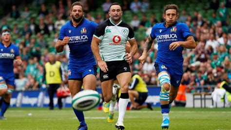 Ireland v Italy live: Rugby World Cup warm-up match in Dublin - Live ...