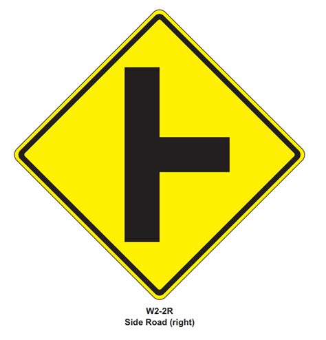 Traffic Safety Direct. T-Intersection W2-2