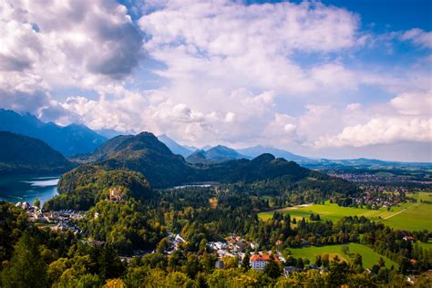 Neuschwanstein castle, Fussen, Germany offers some of the best views of ...