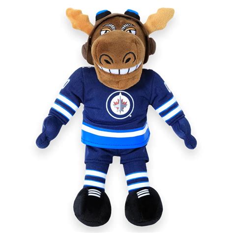 Mick E. Moose Winnipeg Jets NHL Mascot 10 Inch Plush - Maverick Autographs and Collectibles