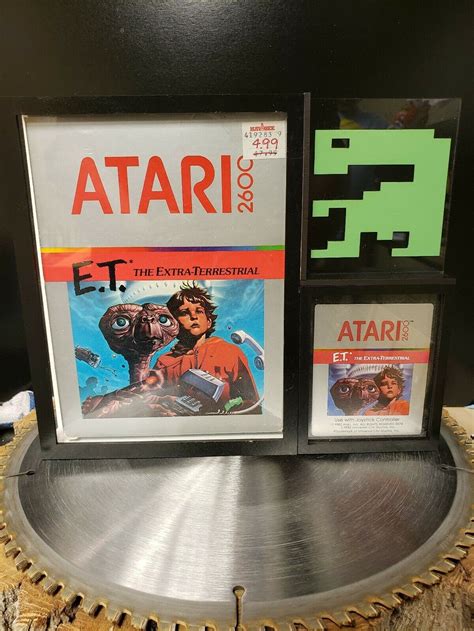 ET Atari 2600 Display for Box and Cartridge Atari show it | Etsy