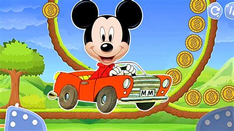 Mickey Mouse - Juegos Para Niños Pequeños - Mickey Mouse Racing Game - YouTube