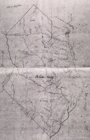 1797 Map Of Robeson County North Carolina Positive Photocopy : NC ...