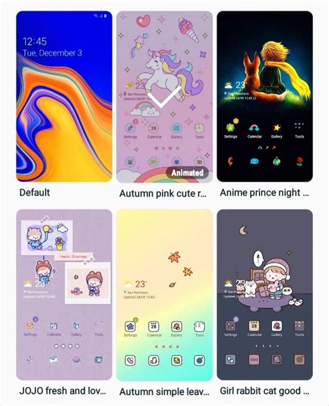 AESTHERIC SAMSUNG THEMES THAT CAN BE FOUND IN GALAXY THEMES | Galaxy ...