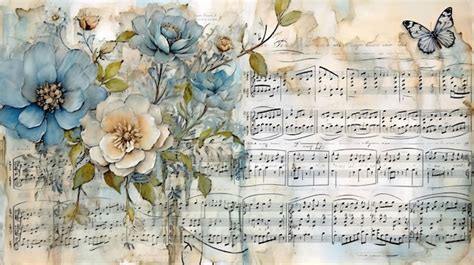 Premium AI Image | a painting of flowers by peony and a piano