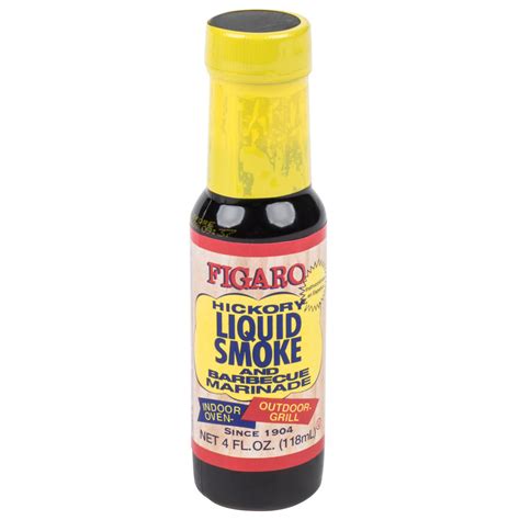 Figaro 4 oz. Hickory Liquid Smoke and Marinade