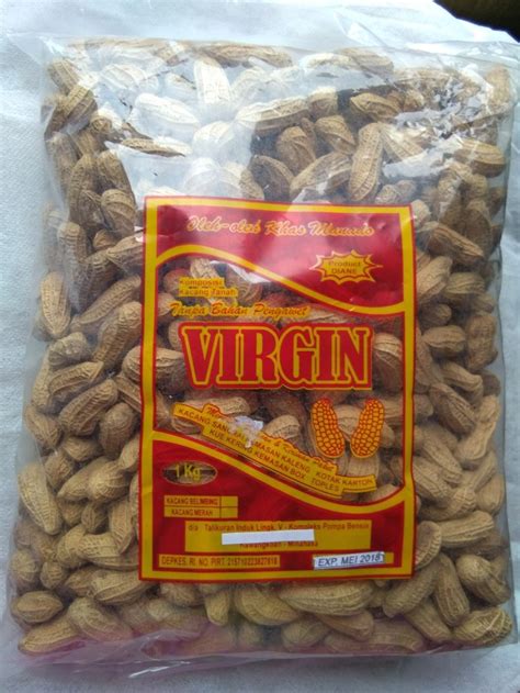 Jual KACANG KULIT SANGRAI, MEREK VIRGIN, KACANG ASLI KAWANGKOAN MANADO ...