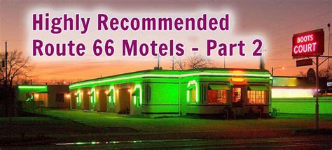 Highly Recommended Route 66 Motels - Part 2 | Driving Route 66