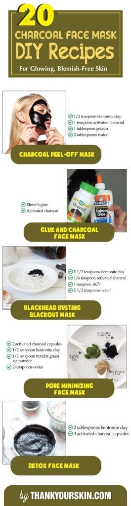 20 DIY Charcoal Face Masks You Should Totally Try Today