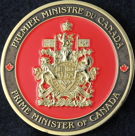 Prime Minister of Canada Justin P. J. Trudeau | Challengecoins.ca