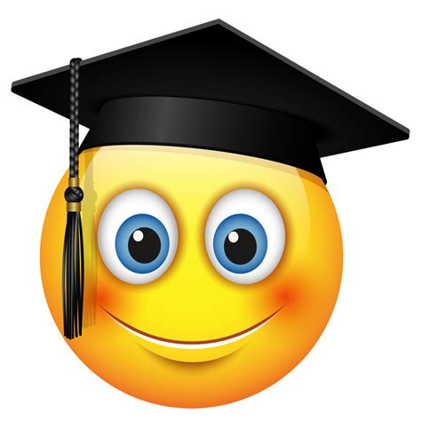 Emoji clipart graduation, Emoji graduation Transparent FREE for download on WebStockReview 2023