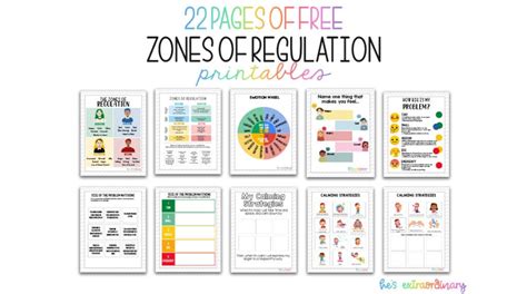 Zones Of Regulation Worksheets