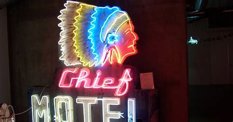 Chief Motel--Native American Stereotypes