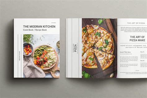 Cookbook Recipe Book Template - Design Cuts