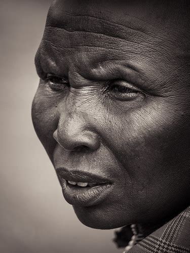Maasai Woman | Close-up portrait of Maasai woman in the Sere… | Flickr