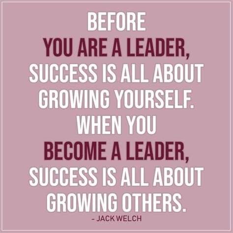 Before you are a leader, success is all about... | Scattered Quotes ...