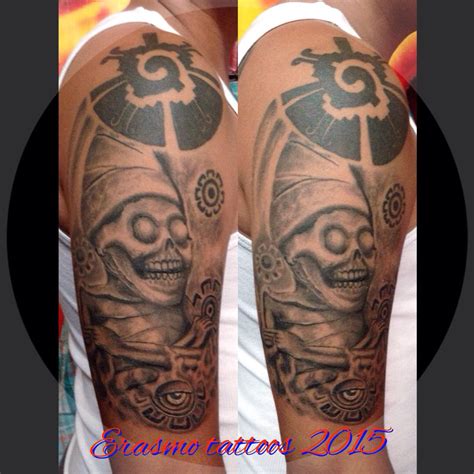 34+ Aztec God Of Death Tattoo Designs - MarionGurwansh