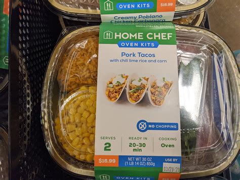 Home Chef Meal Kits at Kroger (March 2020) – Smarter Home Cooking