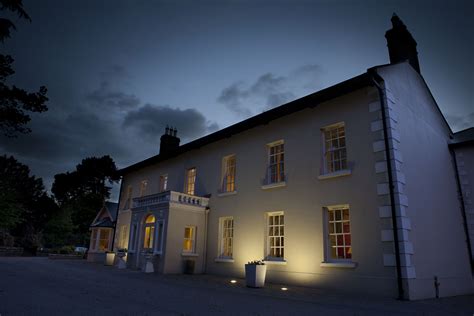 House front at twilight. Roganstown Hotel and Country Club. Wedding Venue, Spa & Golf Course ...