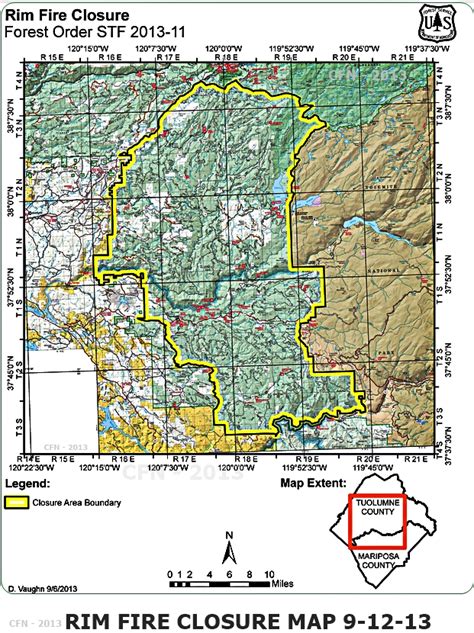 CFN - CALIFORNIA FIRE NEWS - CAL FIRE NEWS : Rim Fire Closure Stanislaus National Forest was ...