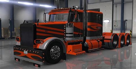 ATS.T-D-S peterbilt 389 pet_1 Skin Mod - ATS mods | American truck simulator mods