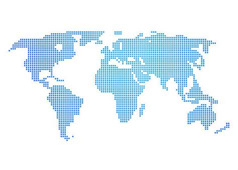 World Map Dots Stock Photos, Pictures & Royalty-Free Images - iStock