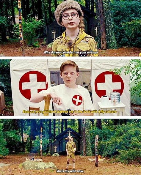 one of my favorite Moonrise Kingdom quotes | Moonrise kingdom, Wes ...