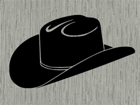 Cowboy Hat Svg Cowboy Hat Clipart Cowboy Svg Cut Files for - Etsy