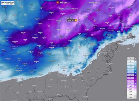 The Most Intense Arctic Blast of the Season heads for Canada and the ...