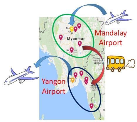 Tourist Information of Yangon, map, climate, weather forecast, transportation, hotel. | English ...