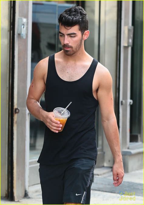 Full Sized Photo of joe jonas juice after workout 03 | Joe Jonas' Arms ...