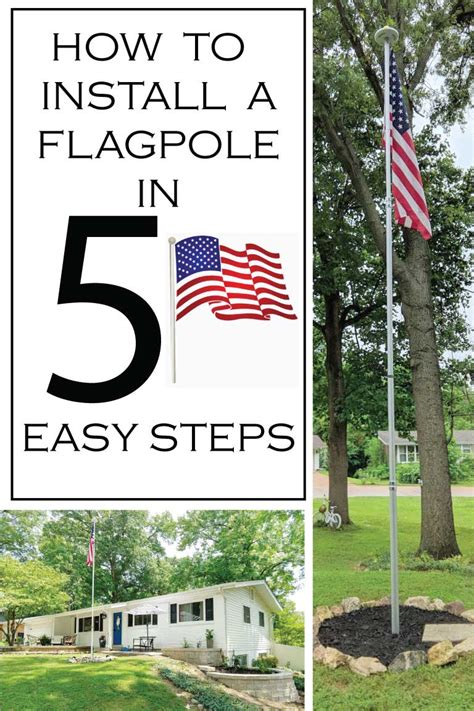 How To Put In An American Flagpole - Heidi Sonboul