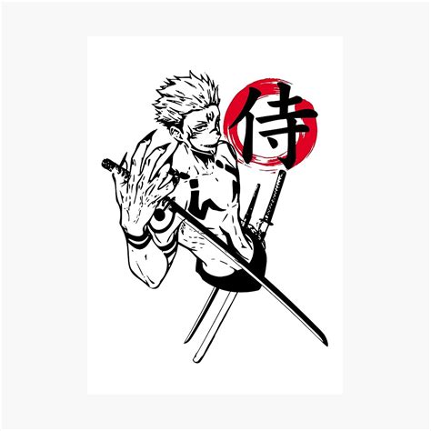 Sukuna Jujutsu Kaisen Samurai Fanart by Animangapoi | Redbubble | Disney canvas art, Disney ...