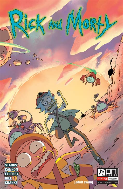 Comics Review: Rick and Morty #18 - Bubbleblabber