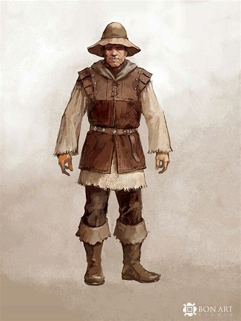 Farmer Fantasy Character Art, Rpg Character, Character Portraits ...