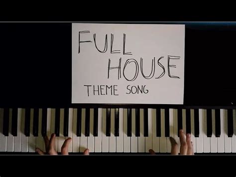 Full House -Theme Song (PIANO COVER) Chords - Chordify