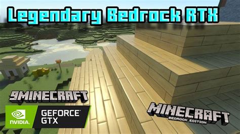 Legendary Bedrock RTX Texture Pack (1.21, 1.20) - MCPE - 9Minecraft.Net