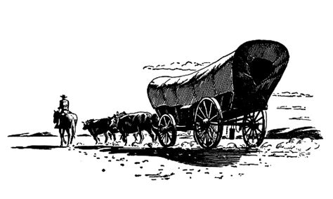 Conestoga Wagon Stock Illustration - Download Image Now - iStock