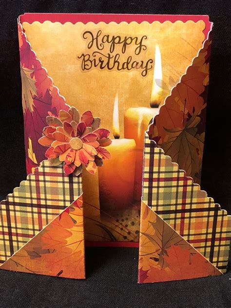 Fall birthday card | Birthday cards, Fall birthday, Christmas tree ...