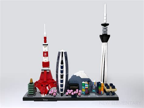 LEGO® Architecture Review: 21051 Tokyo | New Elementary: LEGO® parts, sets and techniques